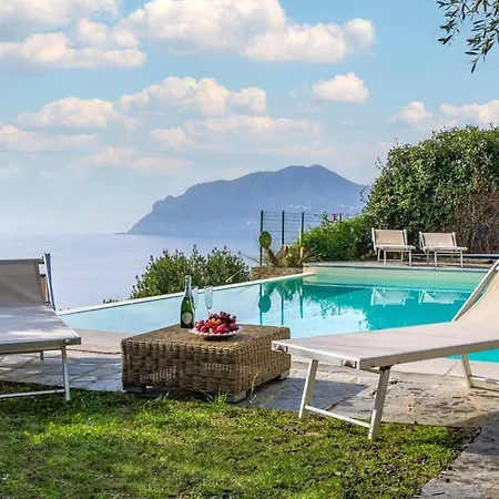 Sea View With Swimming Pool * Pieve Ligure